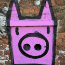 Pig graffiti